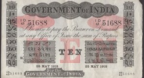 Rare Indian banknotes from 1918 shipwreck set to be auctioned in London next week