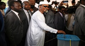 Chad's military leader is confirmed as election winner in the final tally despite opposition protest