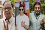 Lok Sabha Election 2024: Economists and industrialists flash inked finger after casting vote