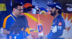Watch: Sanjiv Goenka gives an earful to KL Rahul after drubbing against SRH