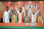 Former Haryana Congress leaders Kiran Chaudhary, daughter join BJP ahead of state assembly polls