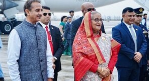 Bangladesh PM Hasina arrives on two-day State visit to India