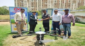From Hour to Minutes: Skye Air Drones join forces with Blue Dart for swift Gurugram deliveries